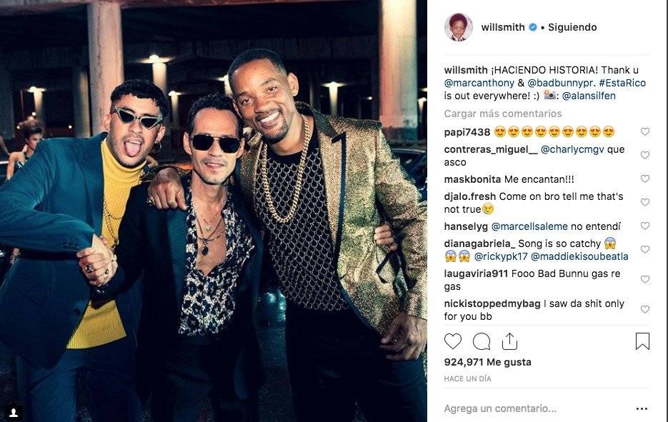 Will Smith y Marc Anthony