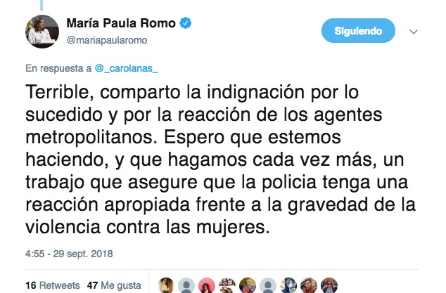 María Paula RomoCuenta verificada @mariapaularomo