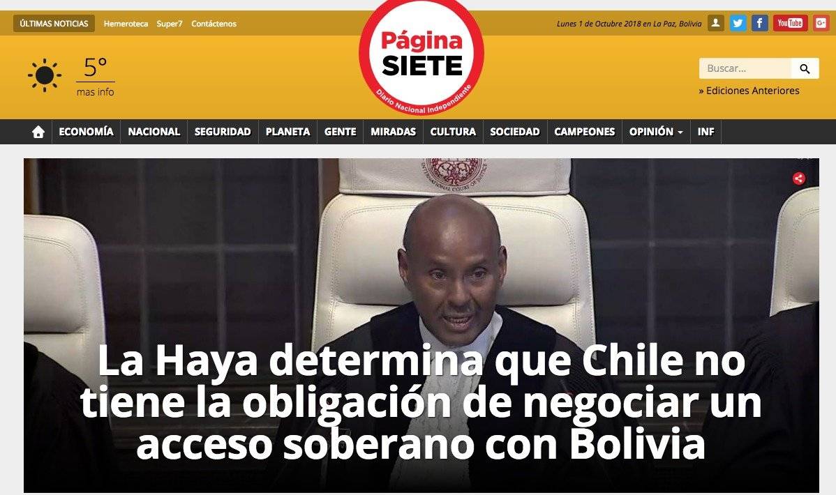 Página Siete