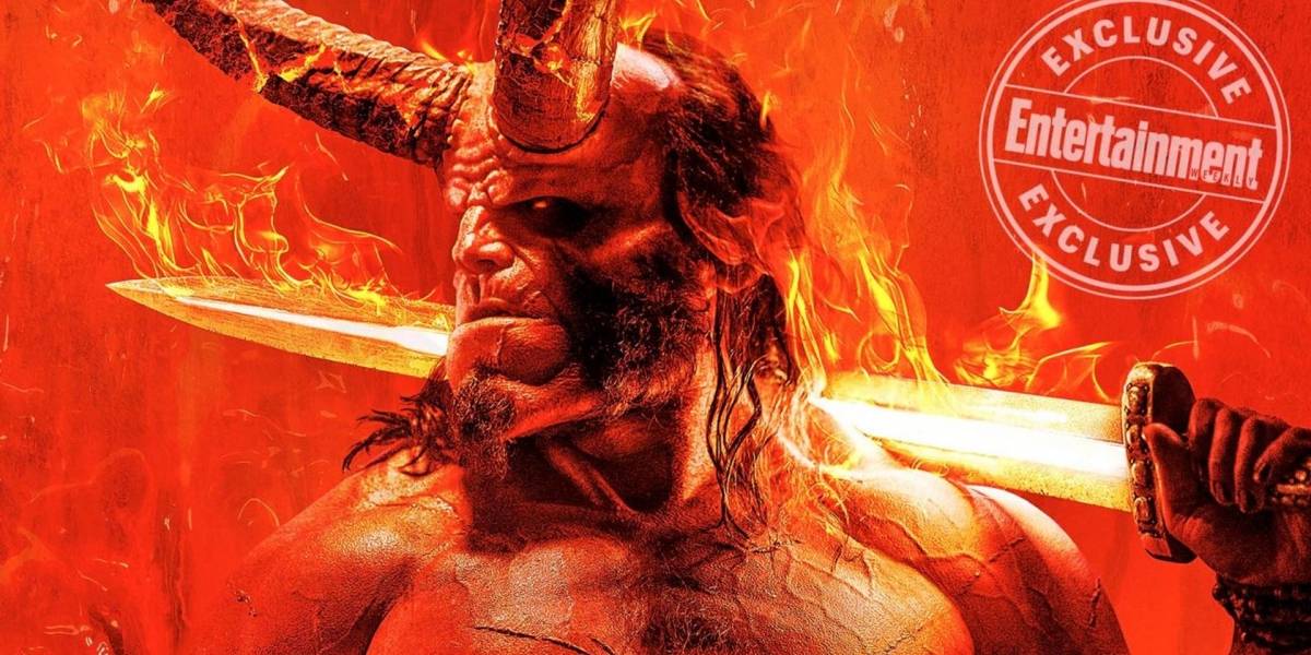 Hellboy luce espectacular en el primer póster del reinicio de la franquicia