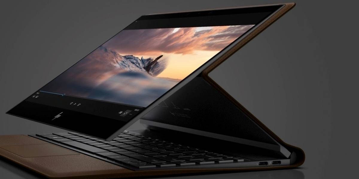 Fotos: HP lanza un extraño notebook recubierto de cuero