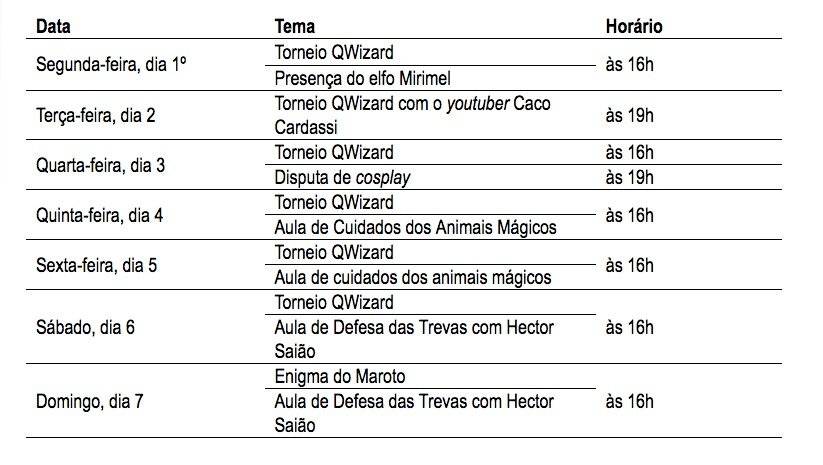 escola de magia e bruxaria