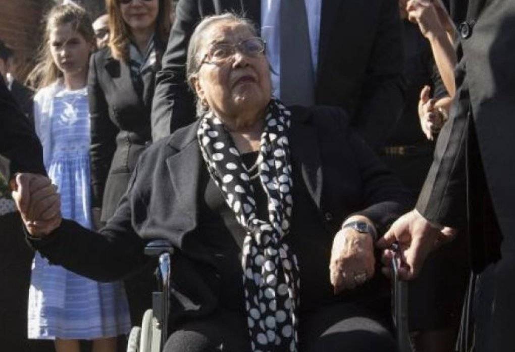Muere María Sosa de Ríos, esposa del fallecido José Ríos Montt.