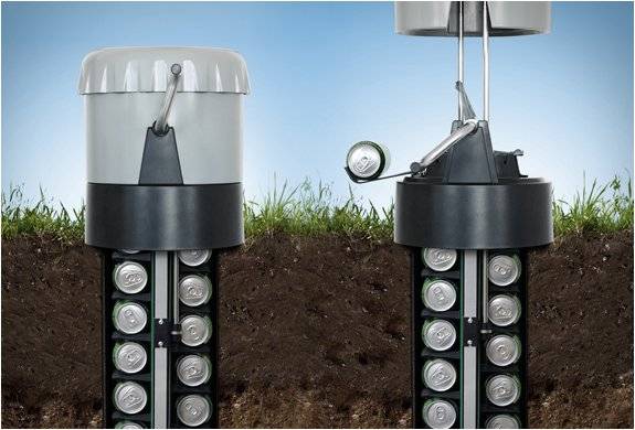 Underground Beer Cooler