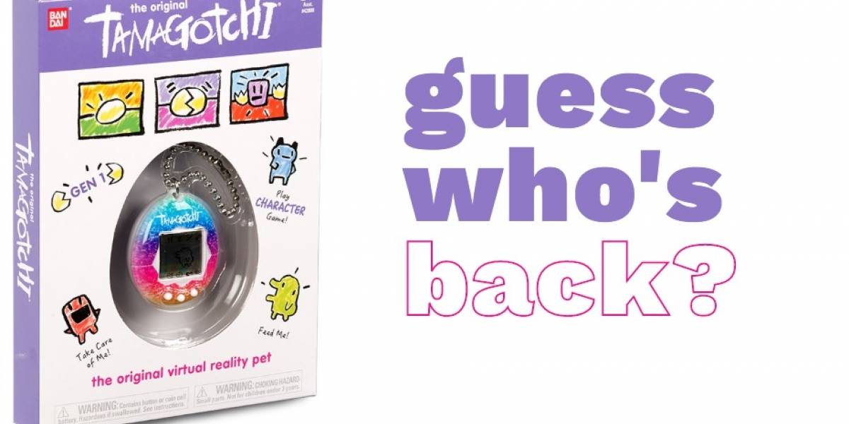 Regresa oficialmente a México el Tamagotchi original, con todos los diseños que recuerdas de los 90s