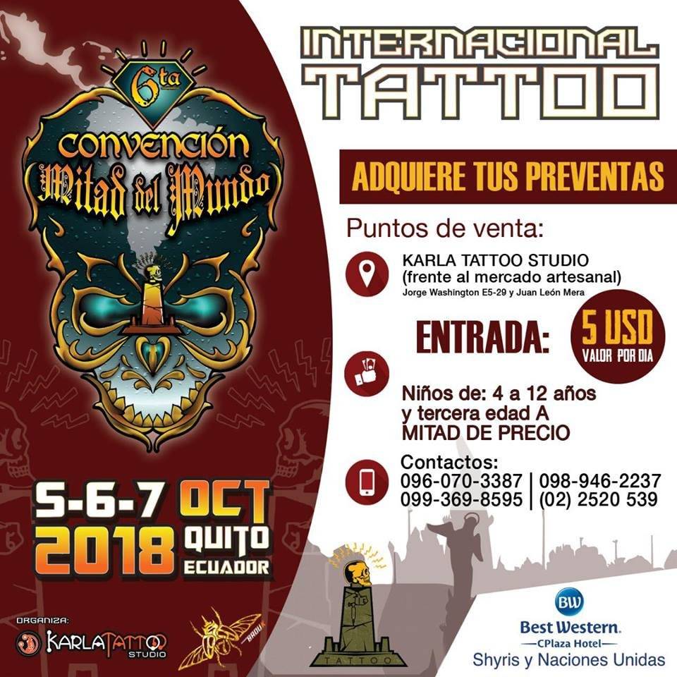 Convencion de tatto Mital del Mundo