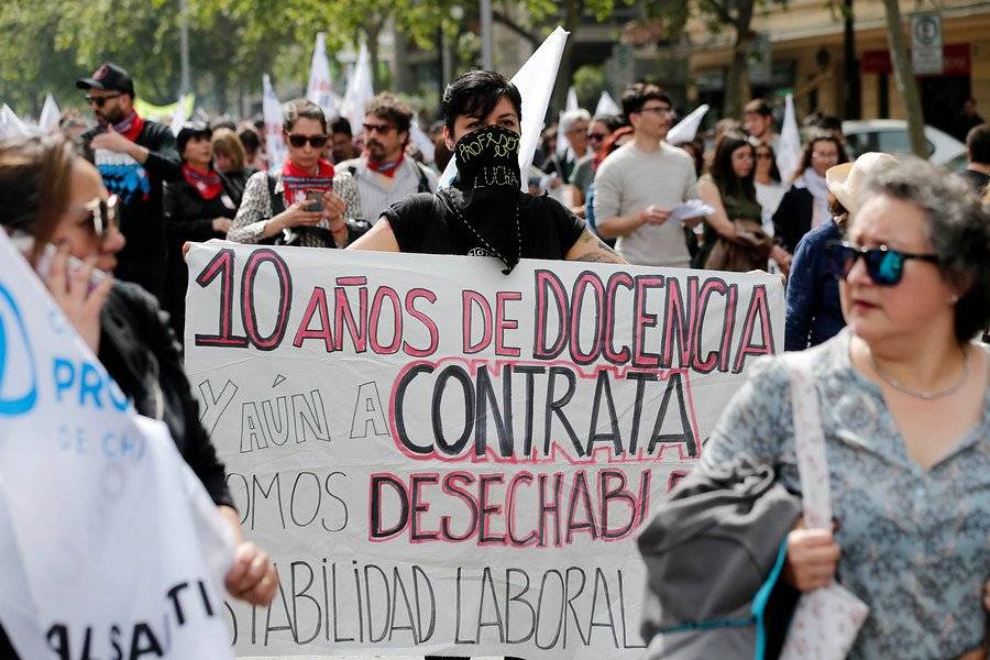 Paro profesores