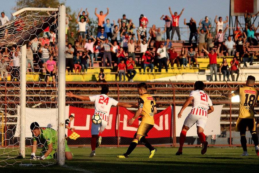 Coquimbo perdió ante San Felipe y cede terreno en la parte alta de la B. Cobreloa le recortó distancia / Foto: Agencia UNO