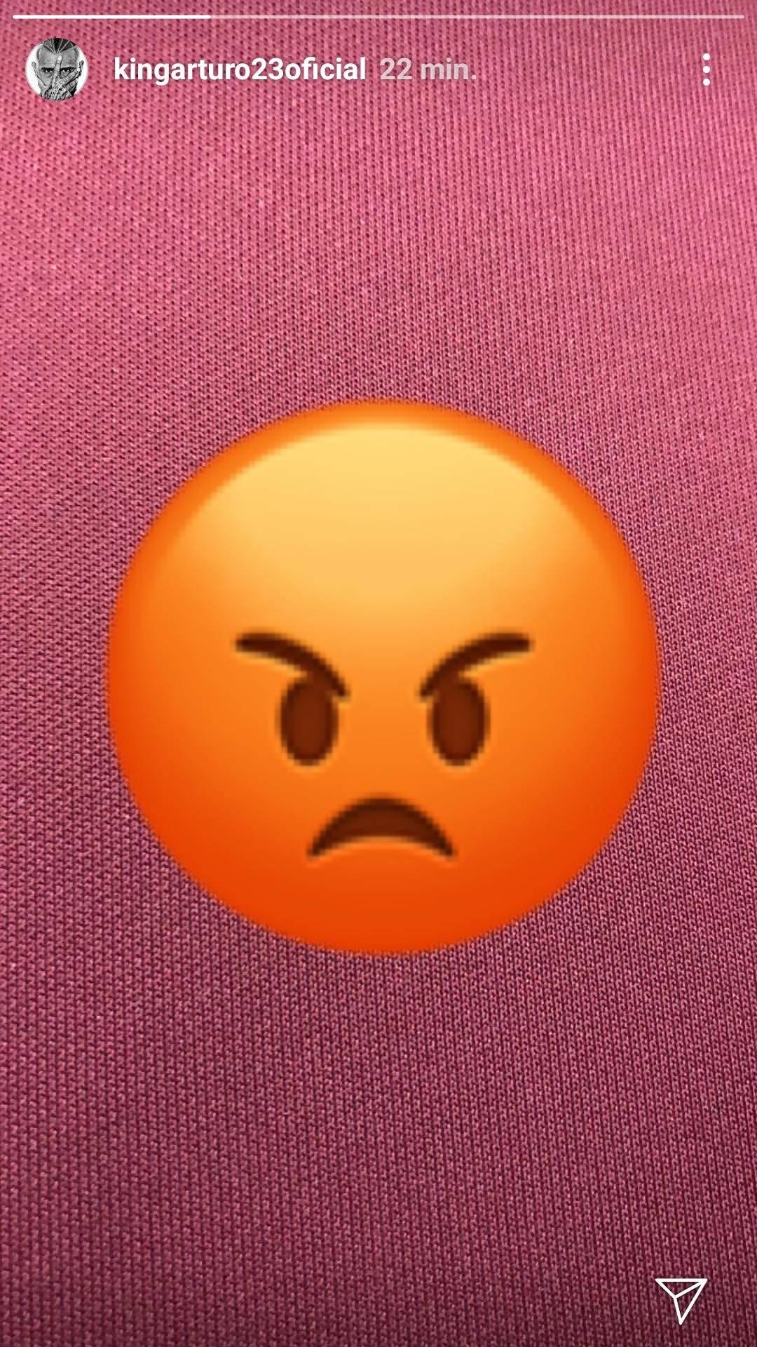 La publicación de Vidal que desató la especulación / Foto: Captura Instagram