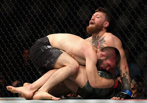 pelea Khabib sobre McGregor