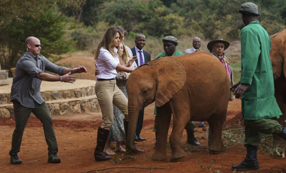 Melania Trump en África