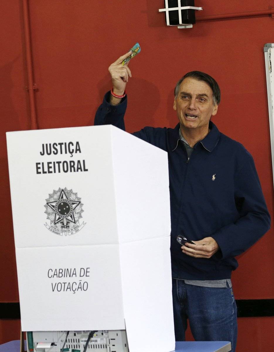 Jair Bolsonaro, candidato presidencial de Brasil