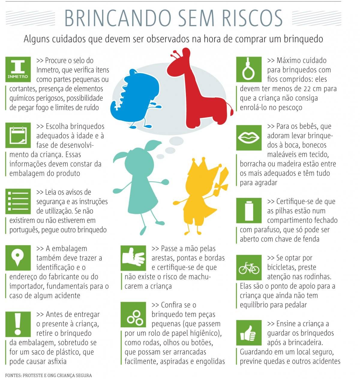 Brincando sem riscos - Dia da Criança