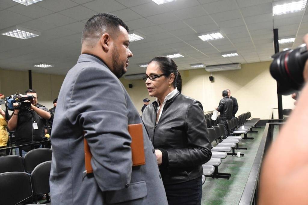 sentencia contra Roxana Baldetti en el caso lago de Amatitlán