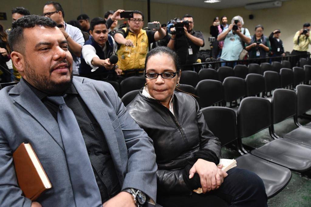 Roxana Baldetti en sentencia del caso Lago de Amatitlán