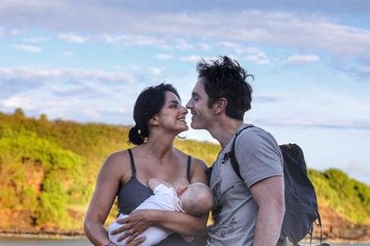 Aislinn Derbez y Mauricio Ochmann