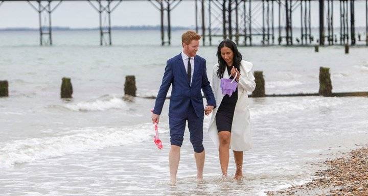 príncipe harry y meghan markle