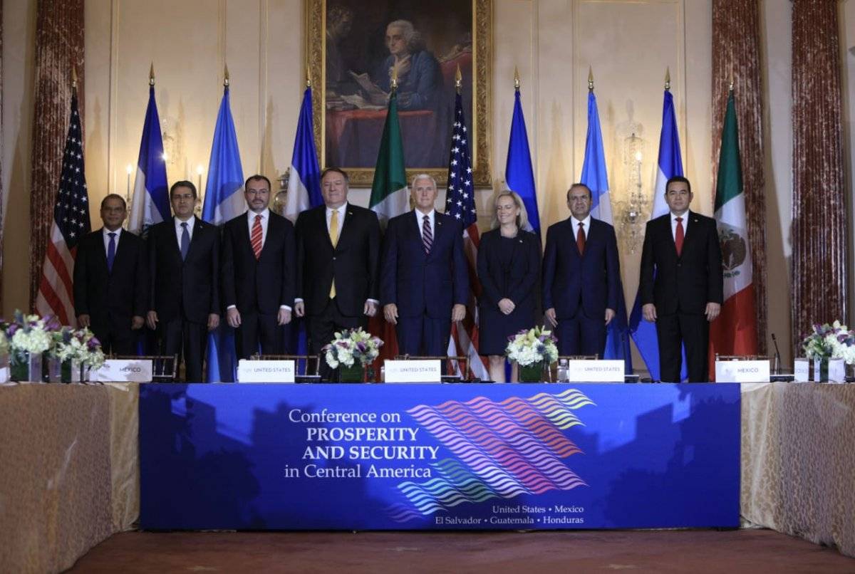 Jimmy Morales en Washington