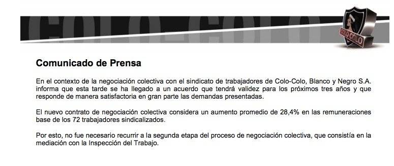 Comunicado