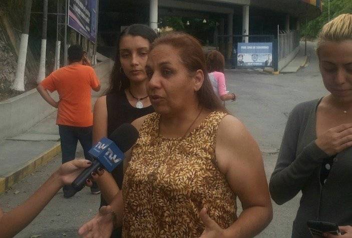 Madre del opositor desterrado