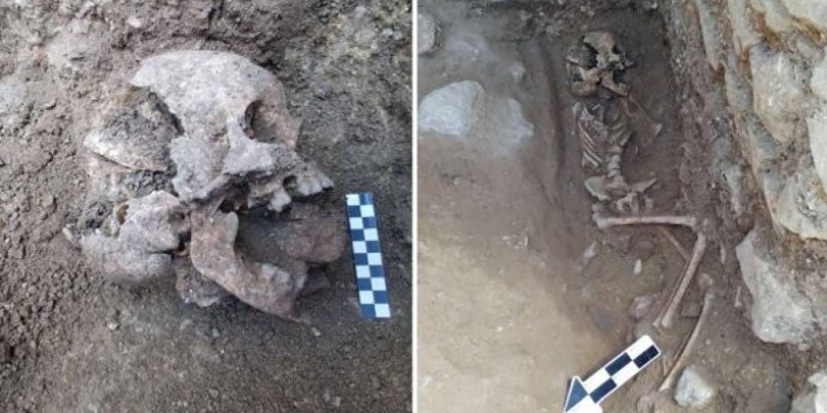 Desentierran el cuerpo de un “niño vampiro” y arqueólogos quedan conmocionados