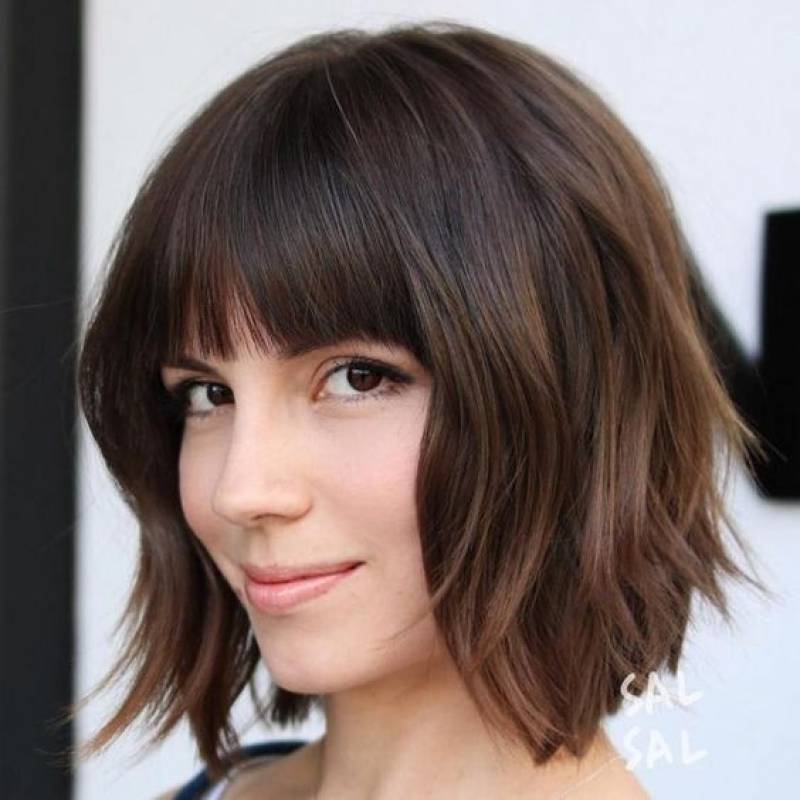 Cortes de cabello con fleco