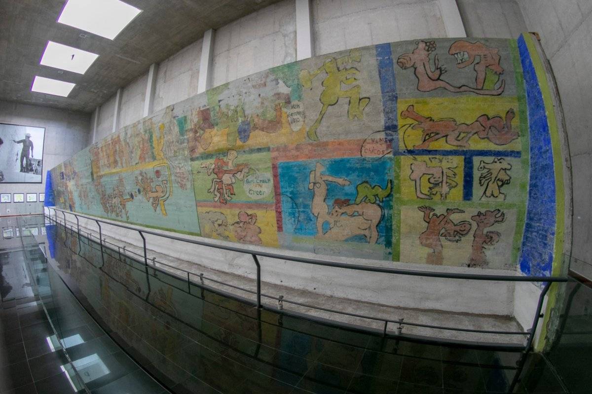 Mural El primer gol del pueblo chileno