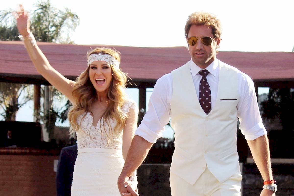 Gabriel Soto y Geraldine Bazán