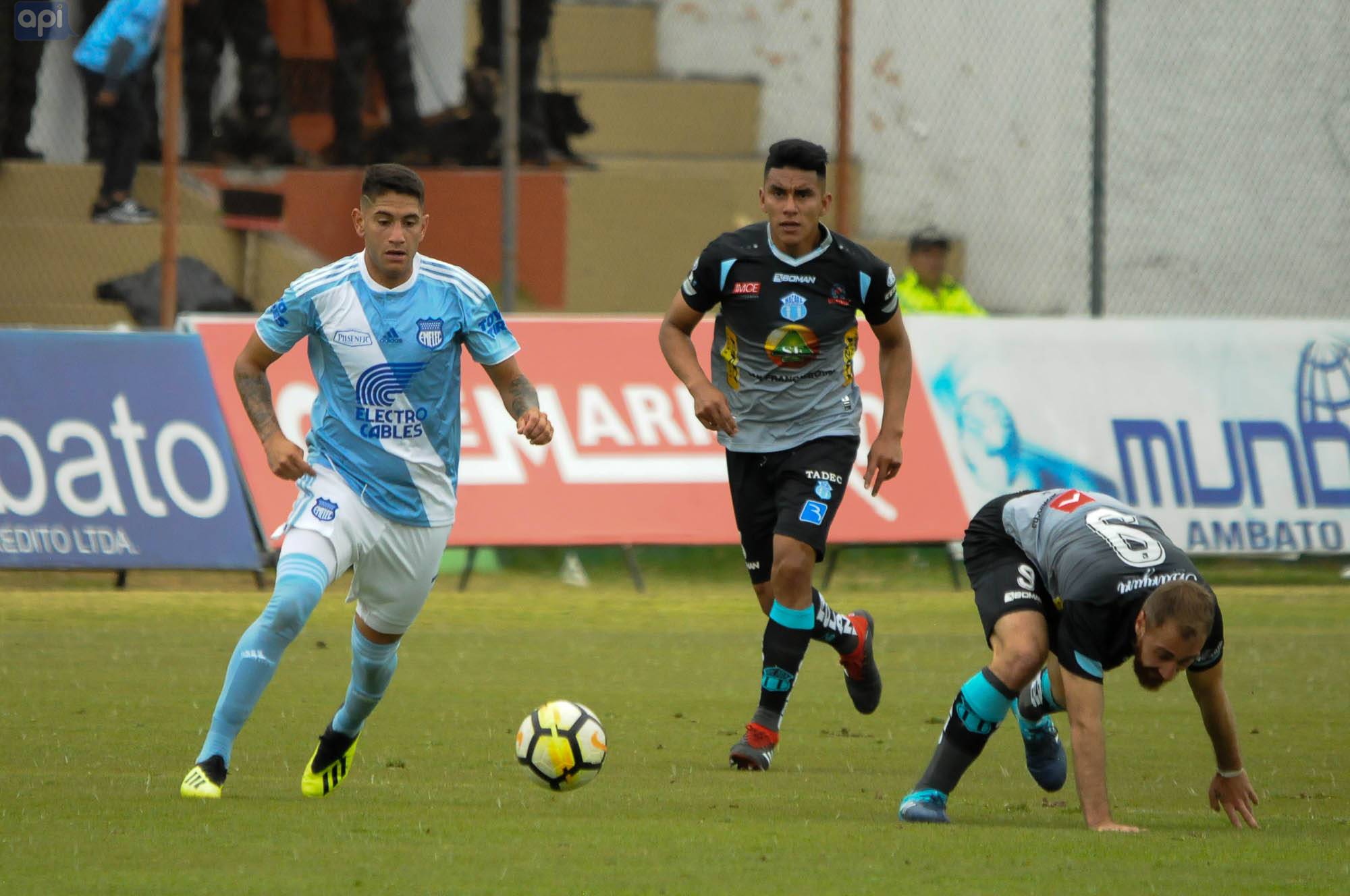 Ambato domingo 2-09-2018. Estadio bellavista Macara recibe a Emelec FOTOS API JORGE PEREZ.
