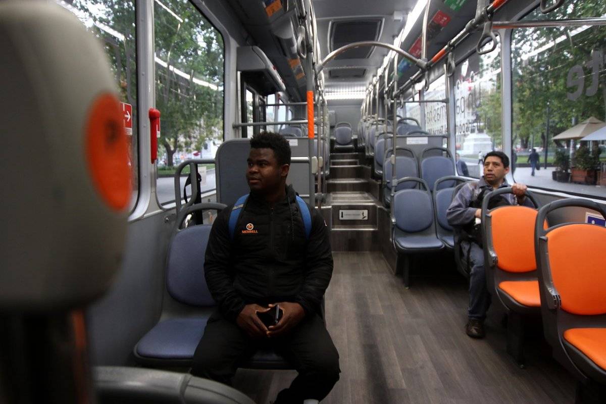 Buses son con piso bajo