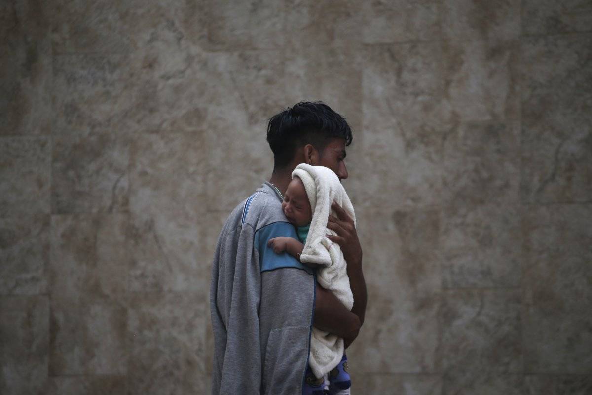 Migrantes hondureños