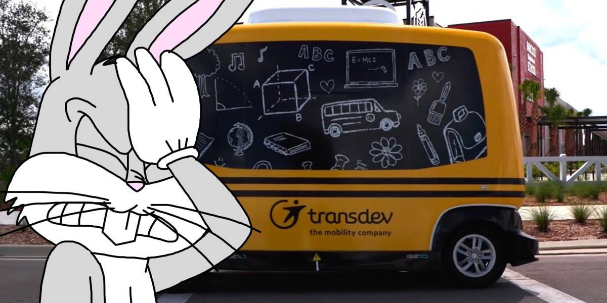 Prohíben autobuses escolares autónomos de Transdev por inseguros Prohíben autobuses escolares autónomos de Transdev por inseguros