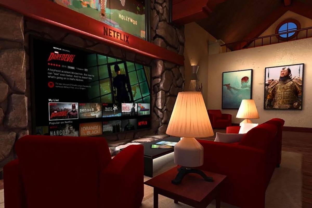 Netflix VR Realidad virtual para disfrutar de tus series y películas