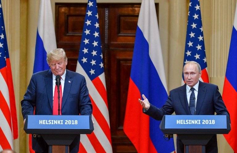Donald Trump y Vladimir Putin