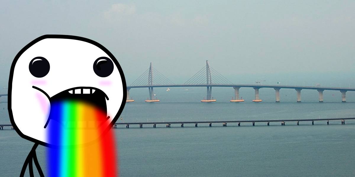 China termina el puente marítimo más largo del mundo