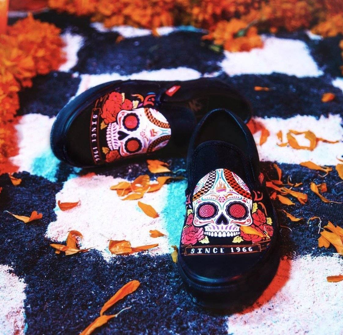 vans dia de los muertos