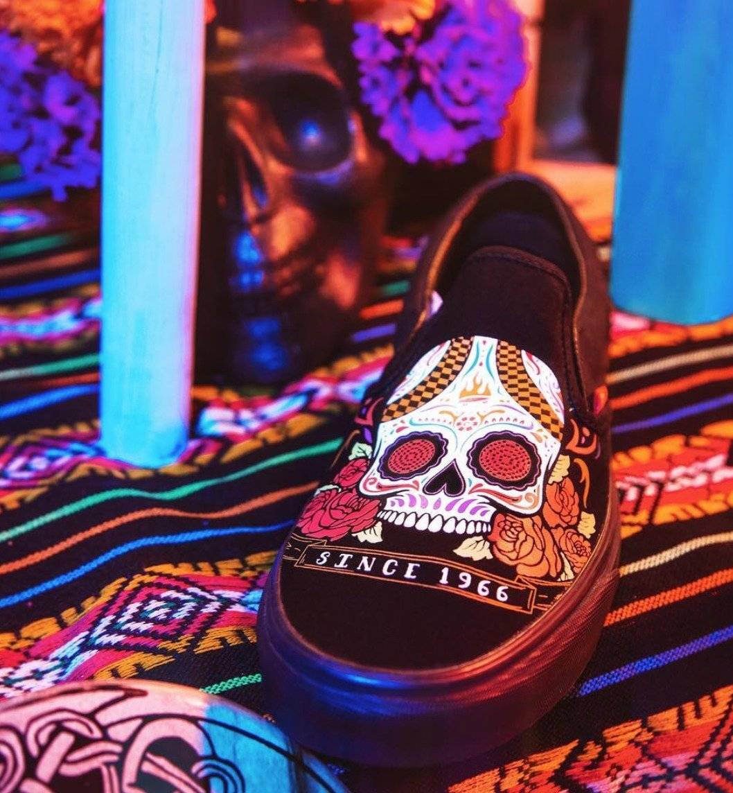 vans dia de los muertos