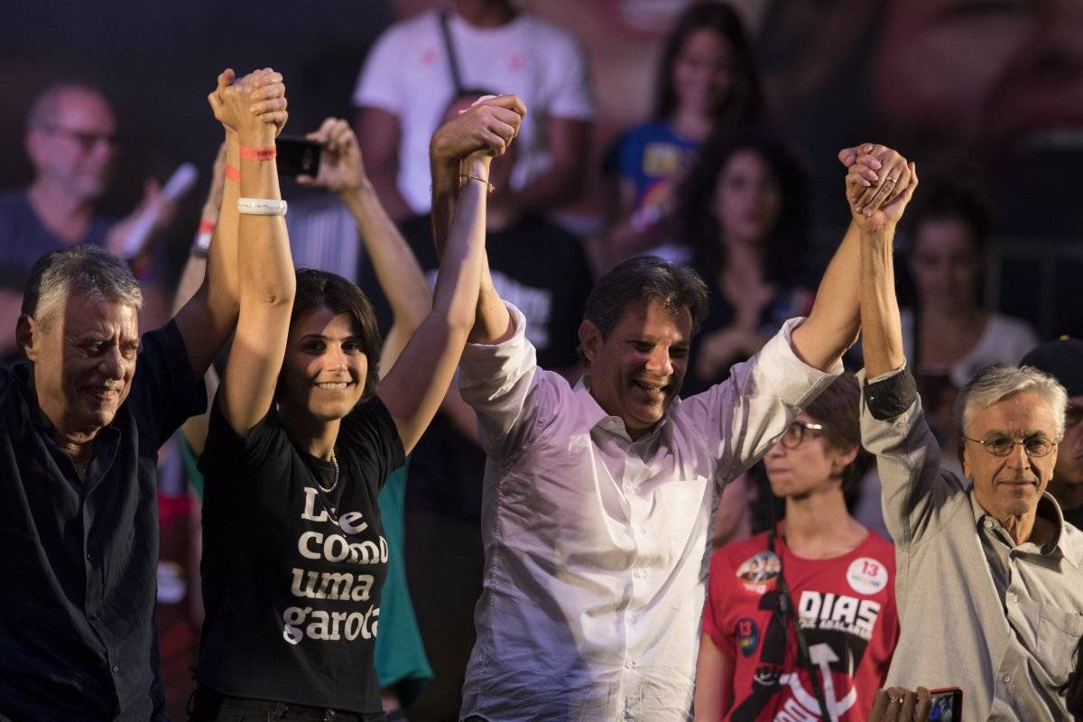 Fernando Haddad, candidato del Partido para los Trabajadores