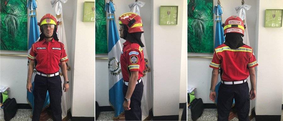 Nuevo uniforme de Bomberos Municipales