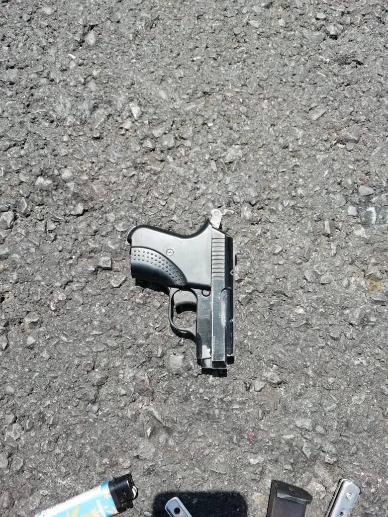 Gentileza Carabineros / Los delincuentes ingresaron con armas a la tienda