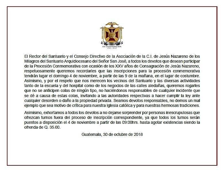 Comunicado de San José
