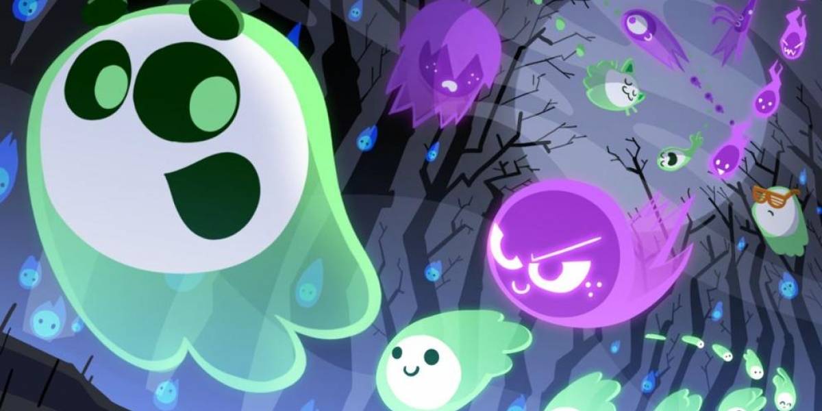 Así se juega el entretenido juego que Google acaba de lanzar por Halloween