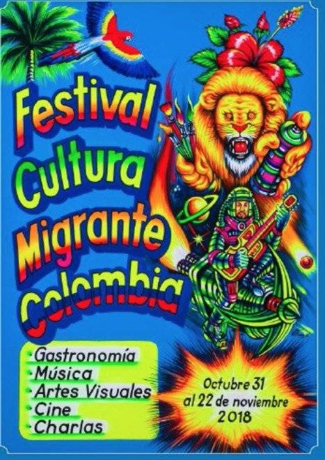 Afiche Festival Cultura Migrante