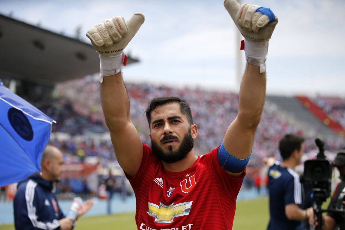 El arquero habló de todo con The Clinic / imagen: Photosport
