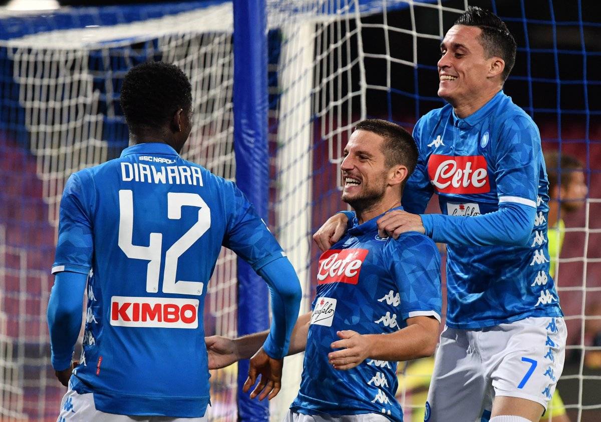 El Nápoles festejó ante el Empoli