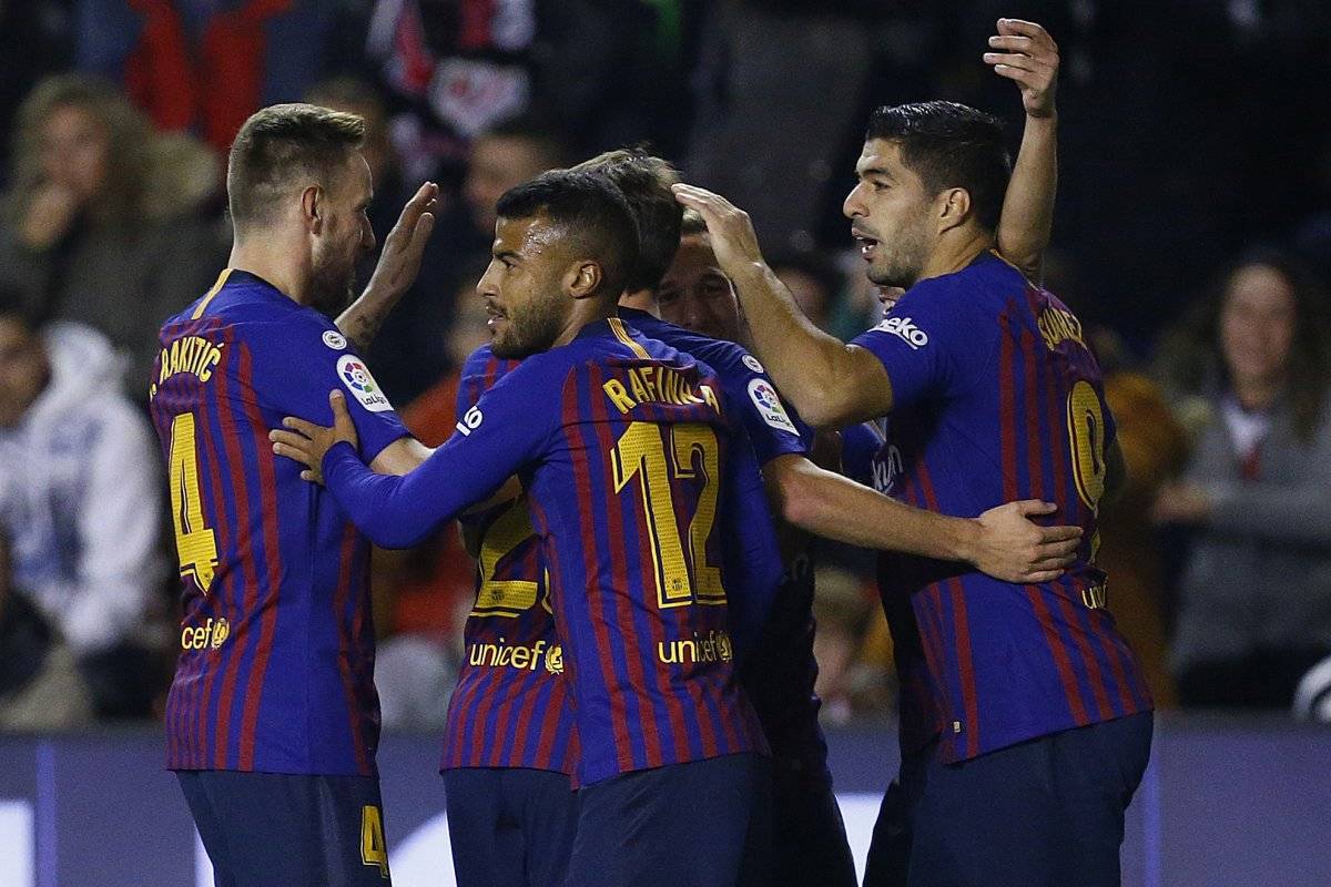 El Barcelona sigue en la cima
