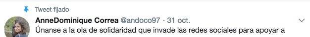 El mensaje de Anne Dominique, hija de Rafael Correa, a favor de Jorge Glas