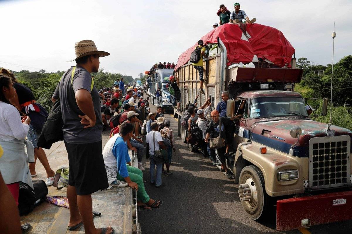 caravana migrantes