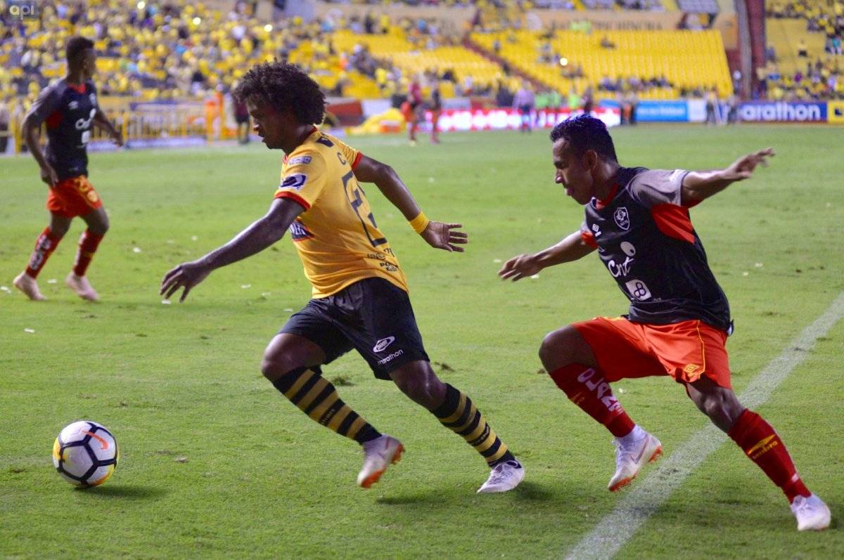 Guayaquil 4/11/2018. Barcelona vs Aucas.