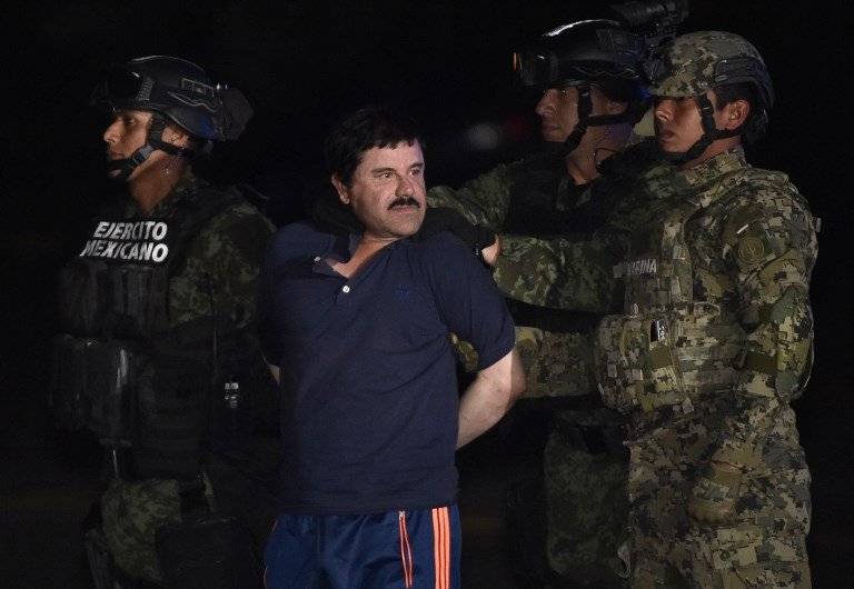 Joaquín "El Chapo" Guzmán capturado